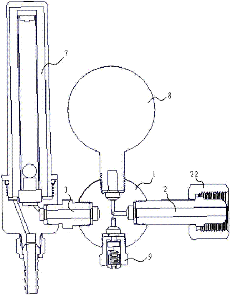 Secondary pressure relief valve