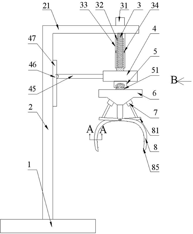 Lighting device for neurology nursing