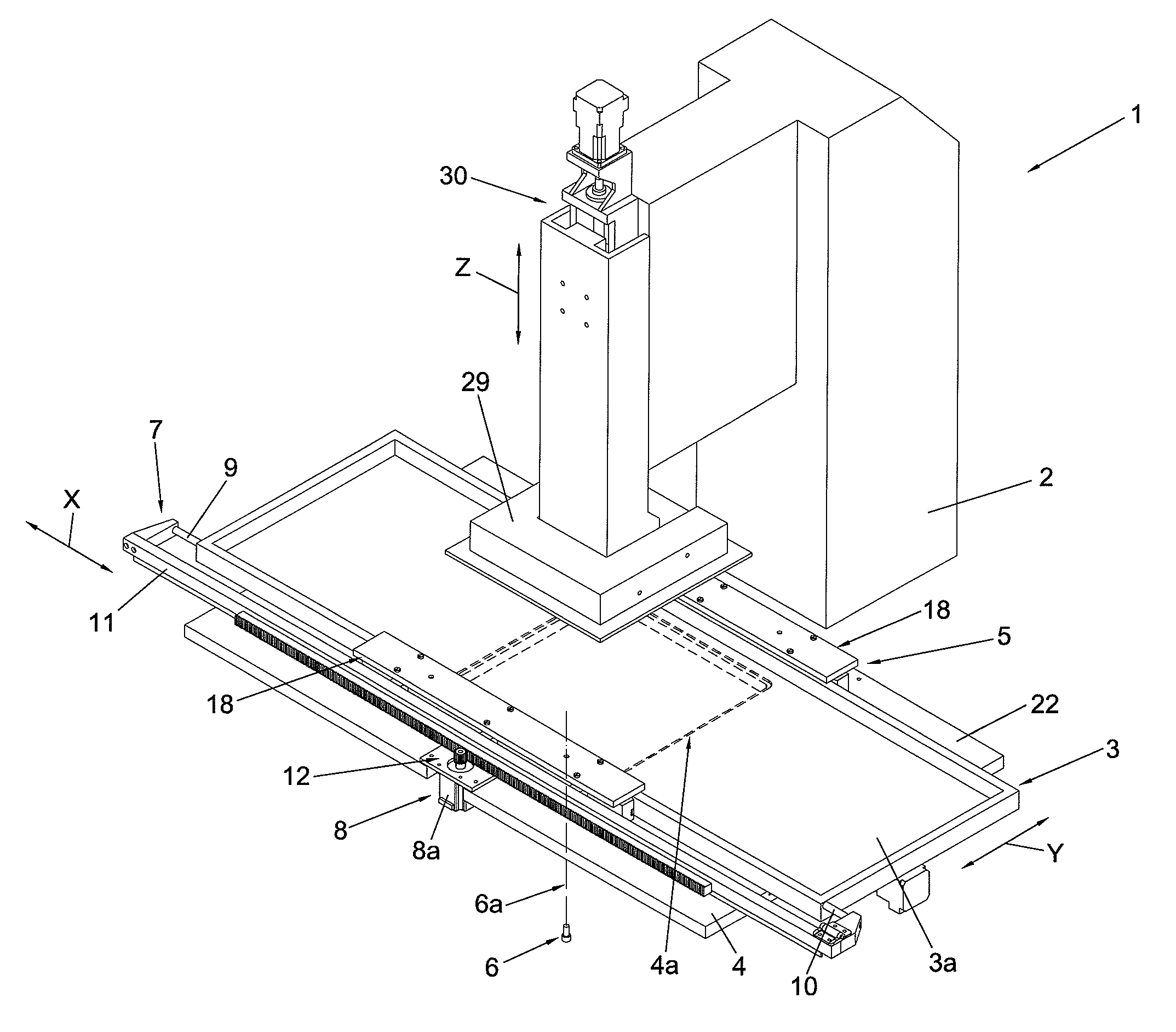 Stereolithography machine