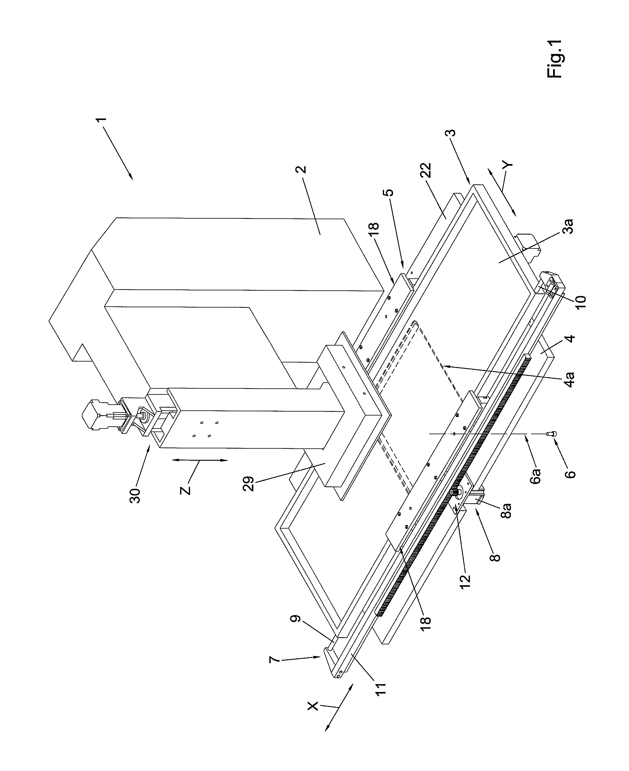 Stereolithography machine