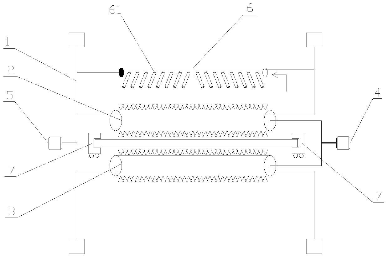 Screen window cleaning device