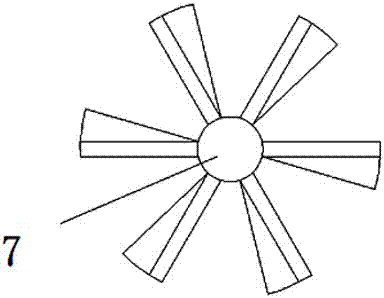 Medical gypsum stirring and crushing device