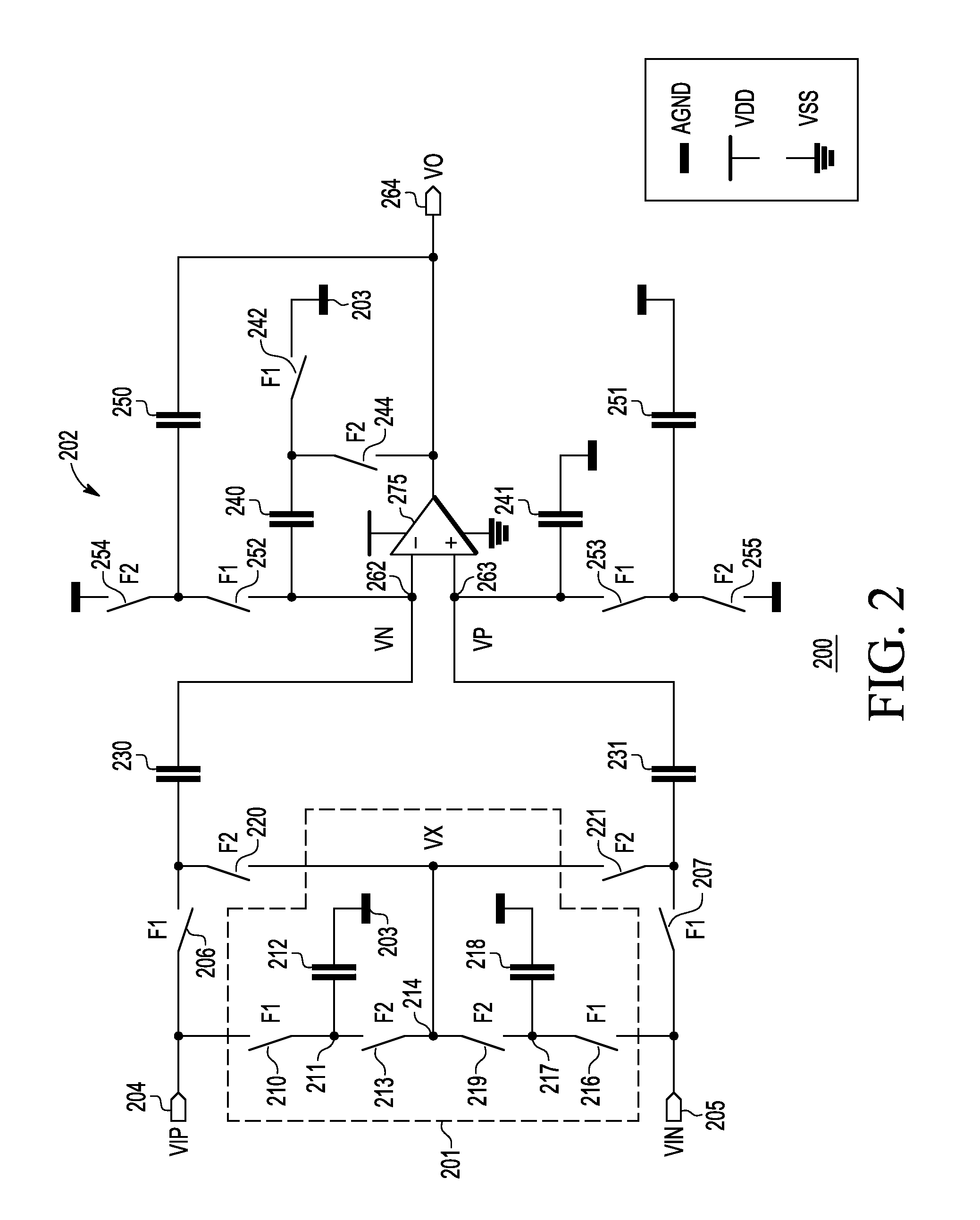 Switched-capacitor amplifier circuit