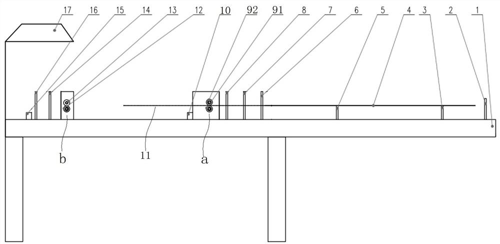 Horizontal quartz wool processing equipment