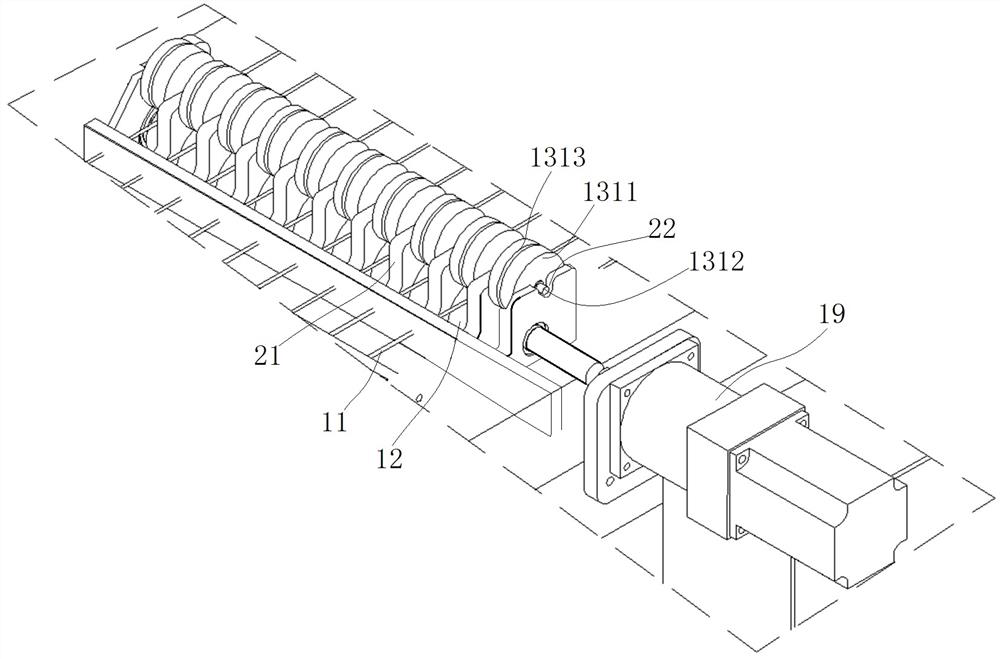 Horizontal quartz wool processing equipment