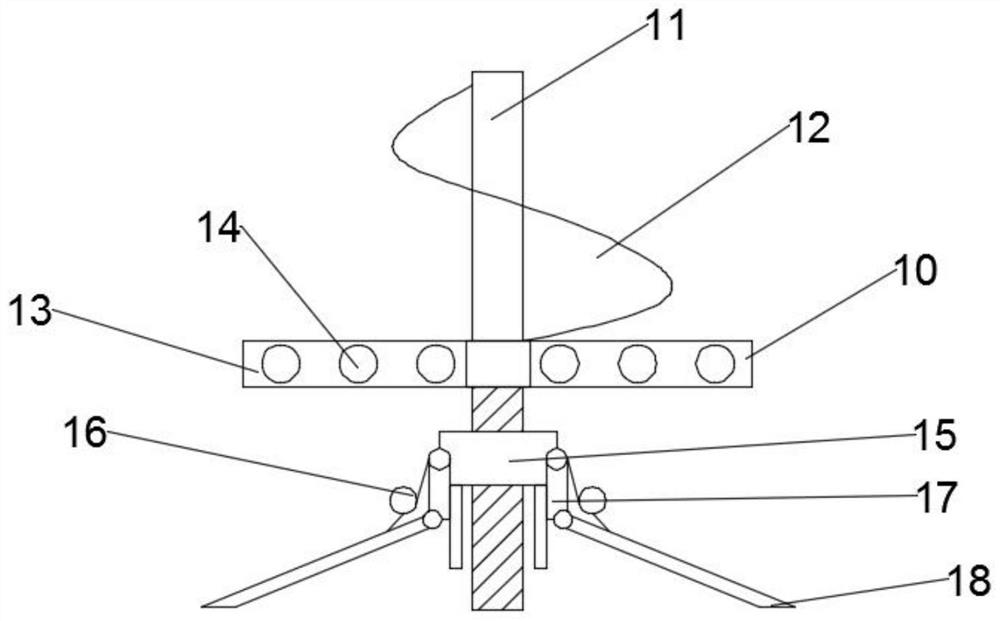 A dissolving device used in the production of new chemical materials