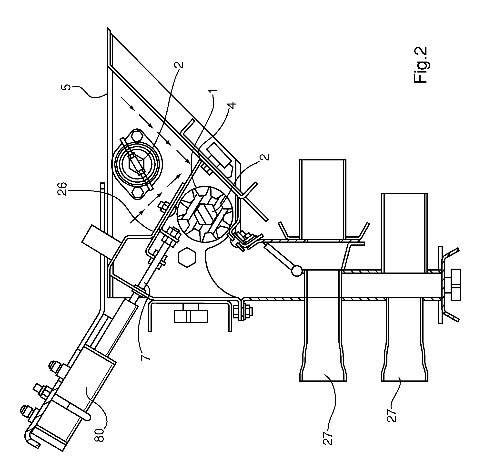 Sectional meter shut-off and agricultural implement having sectional meter shut-off