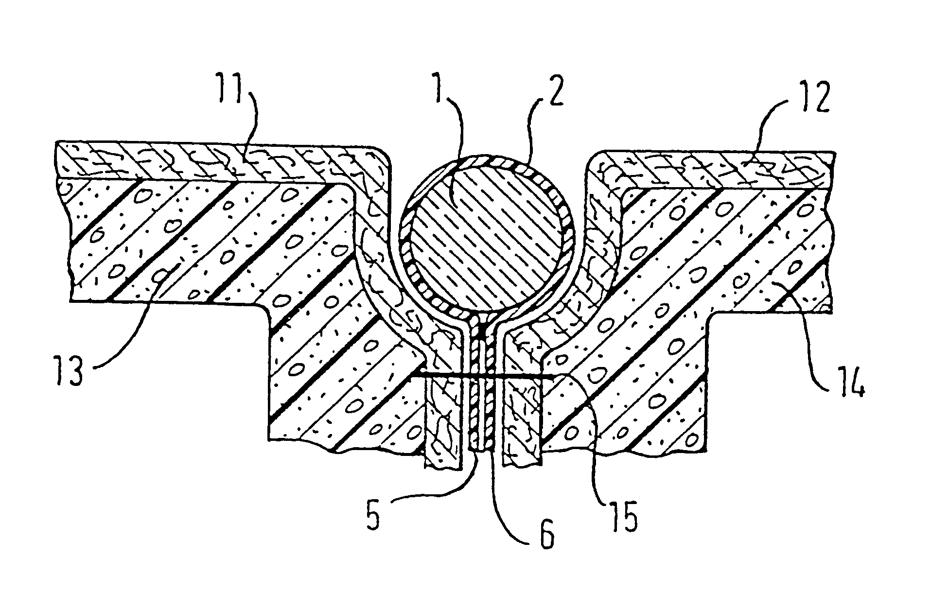 Interior decorating item and use of an optical wave guide as decorative thread on such interior decorating items