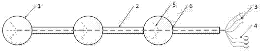 Device and method for integrated collection of stress and displacement of surrounding rocks