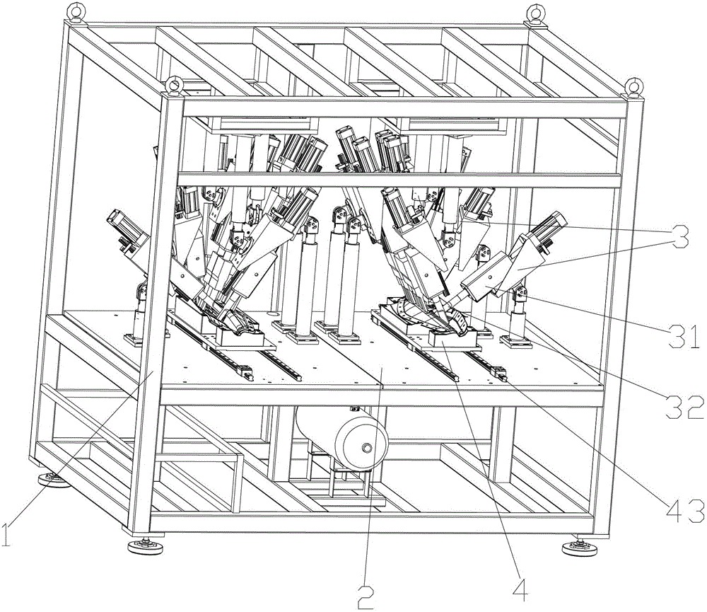 Multi-unit ultrasonic welding machine