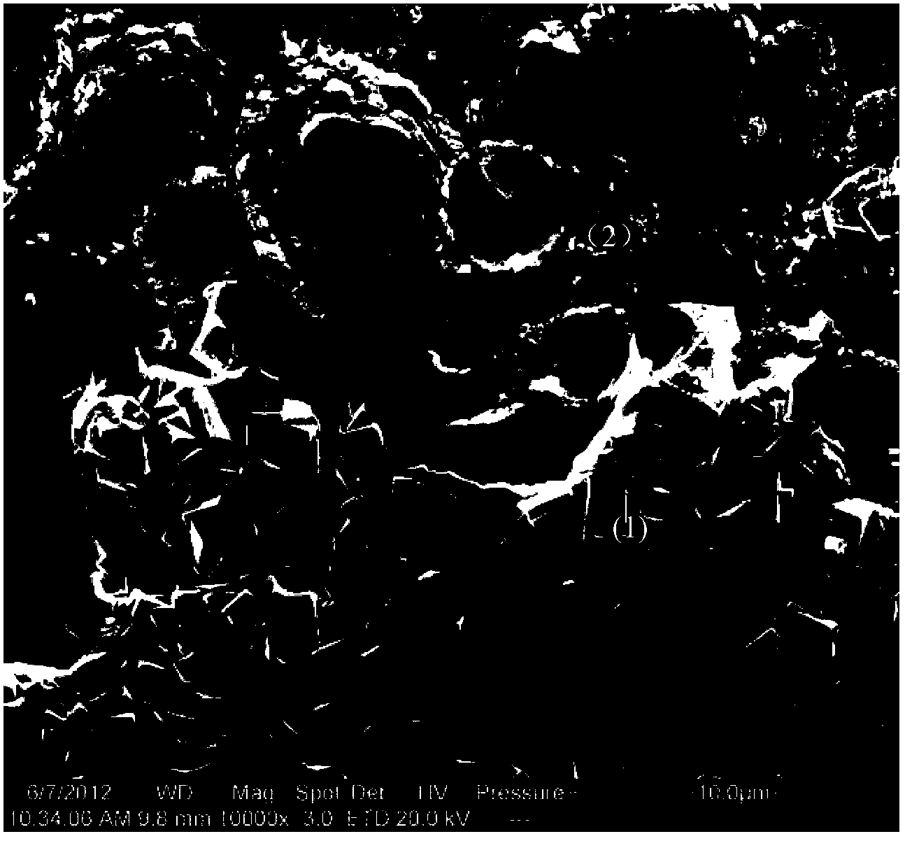 Palladium-based membrane with surface covered by molecular sieve membrane and preparation method thereof