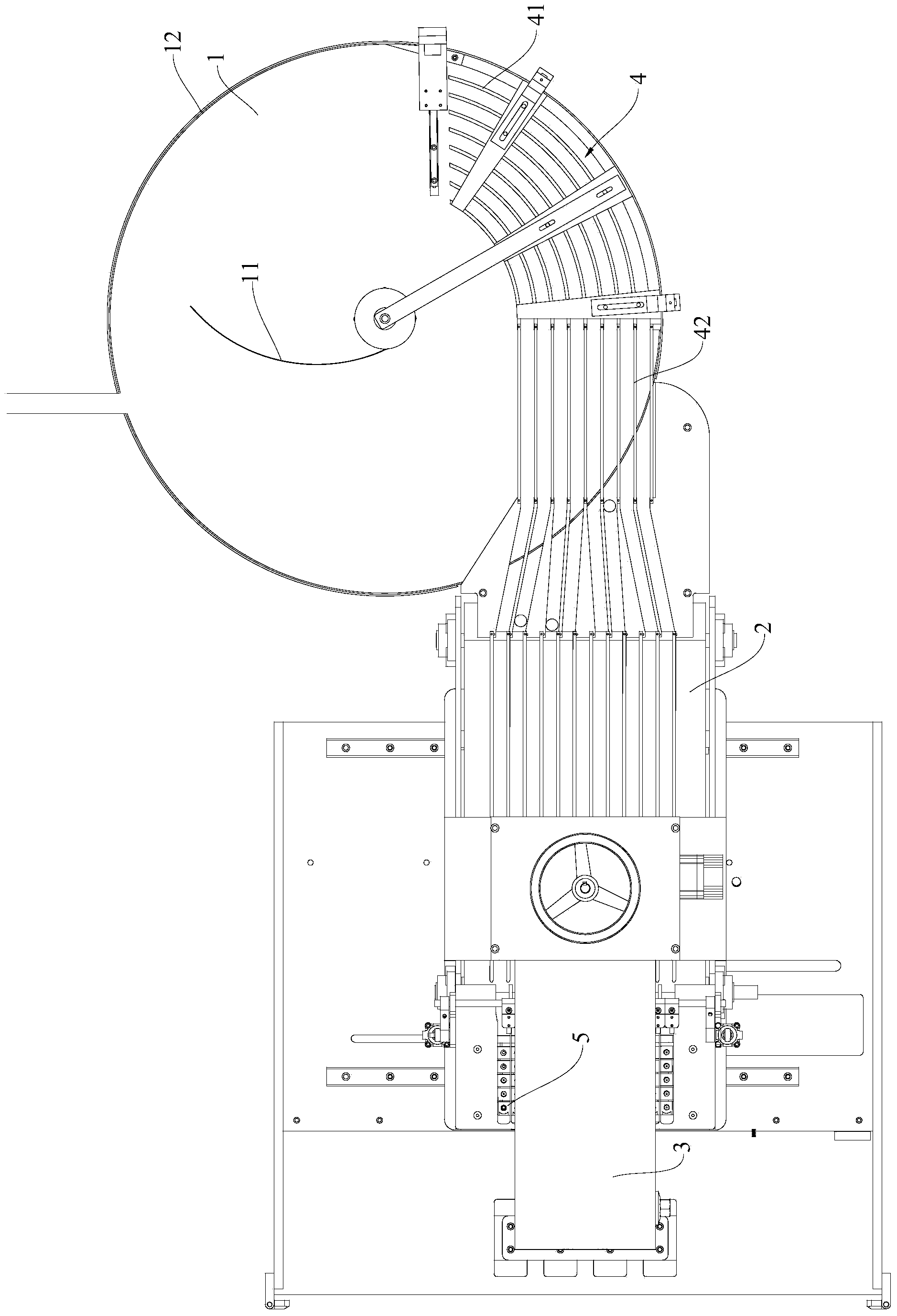 Automatic small-capacity penicillin bottle feeder