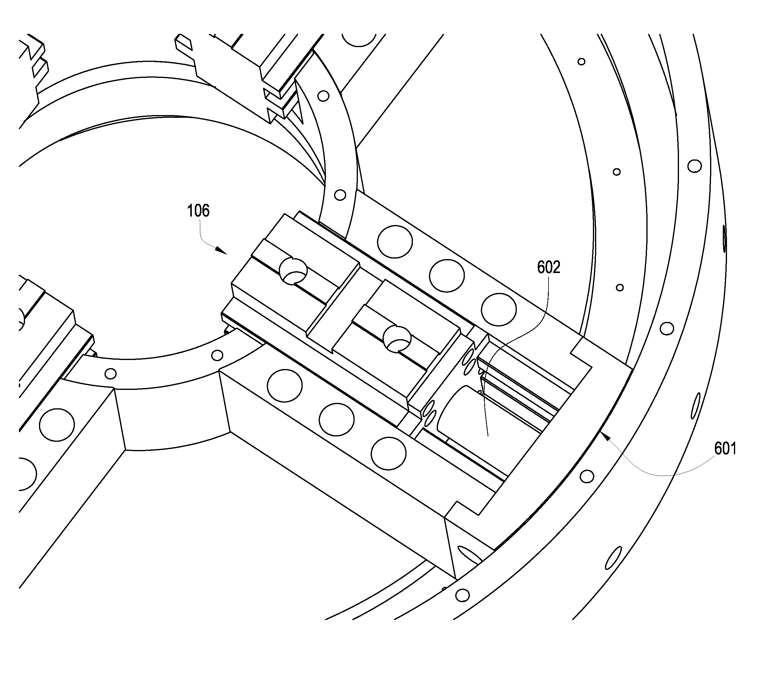 Hydraulic Chuck with Independently Moveable Jaws