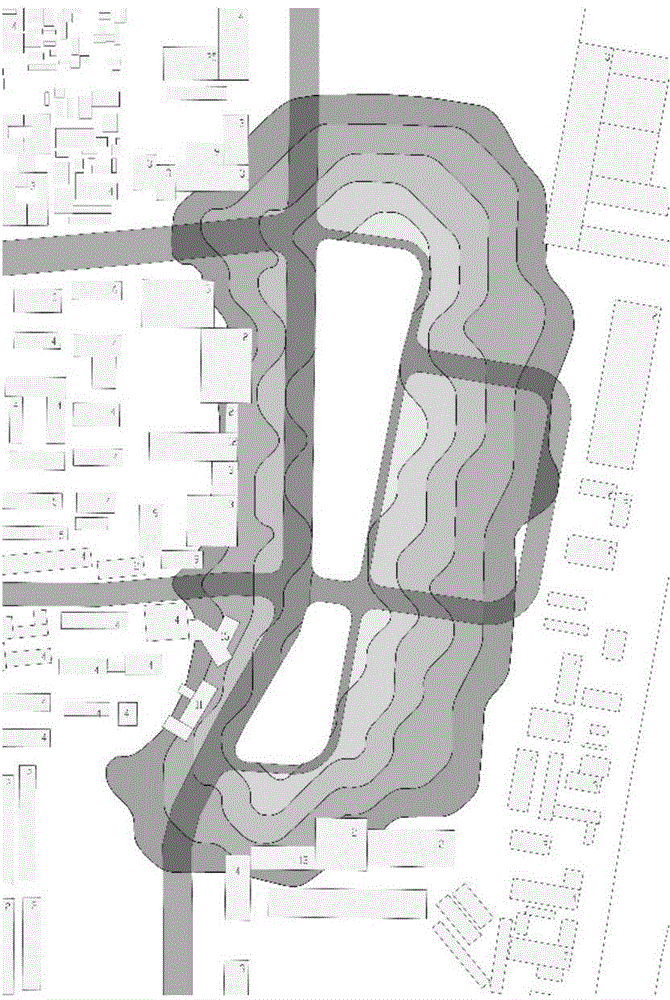 A Method for Optimizing Urban Green Space Morphology and Pattern Based on Environmental Effect Field Model