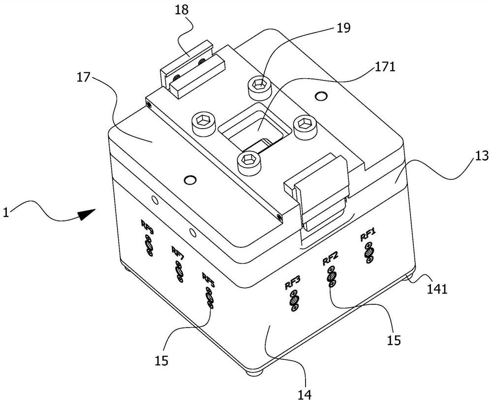 Chip testing device