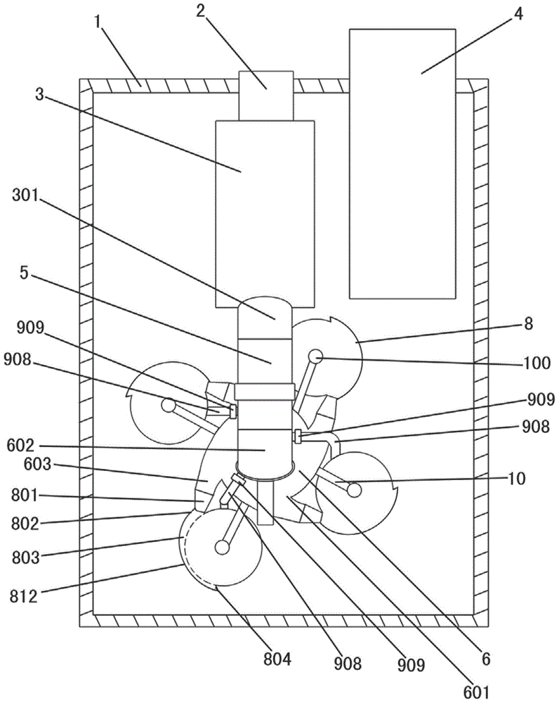 Air pumping system comprising energy recovery fan