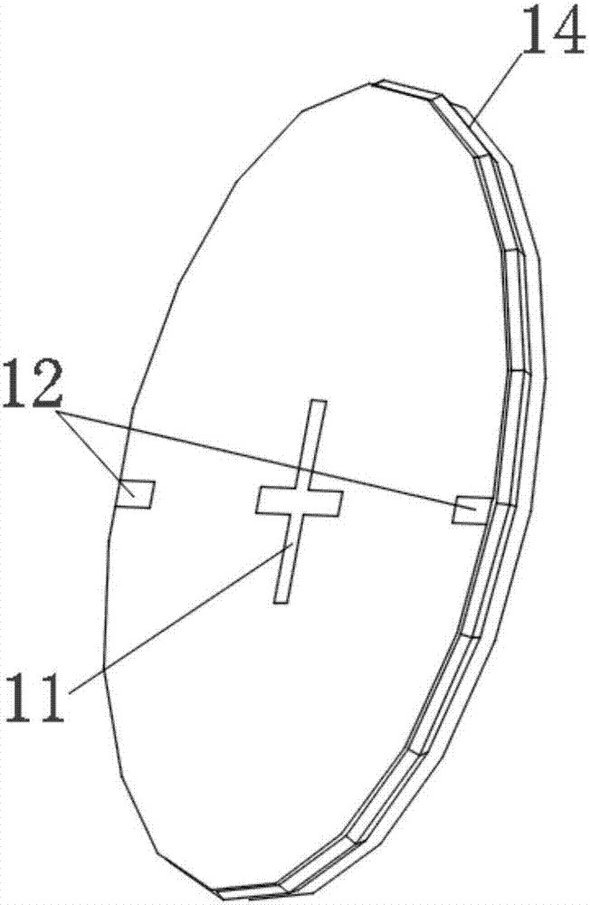 Optical corrective spectacles component without center shifting during quick assembly