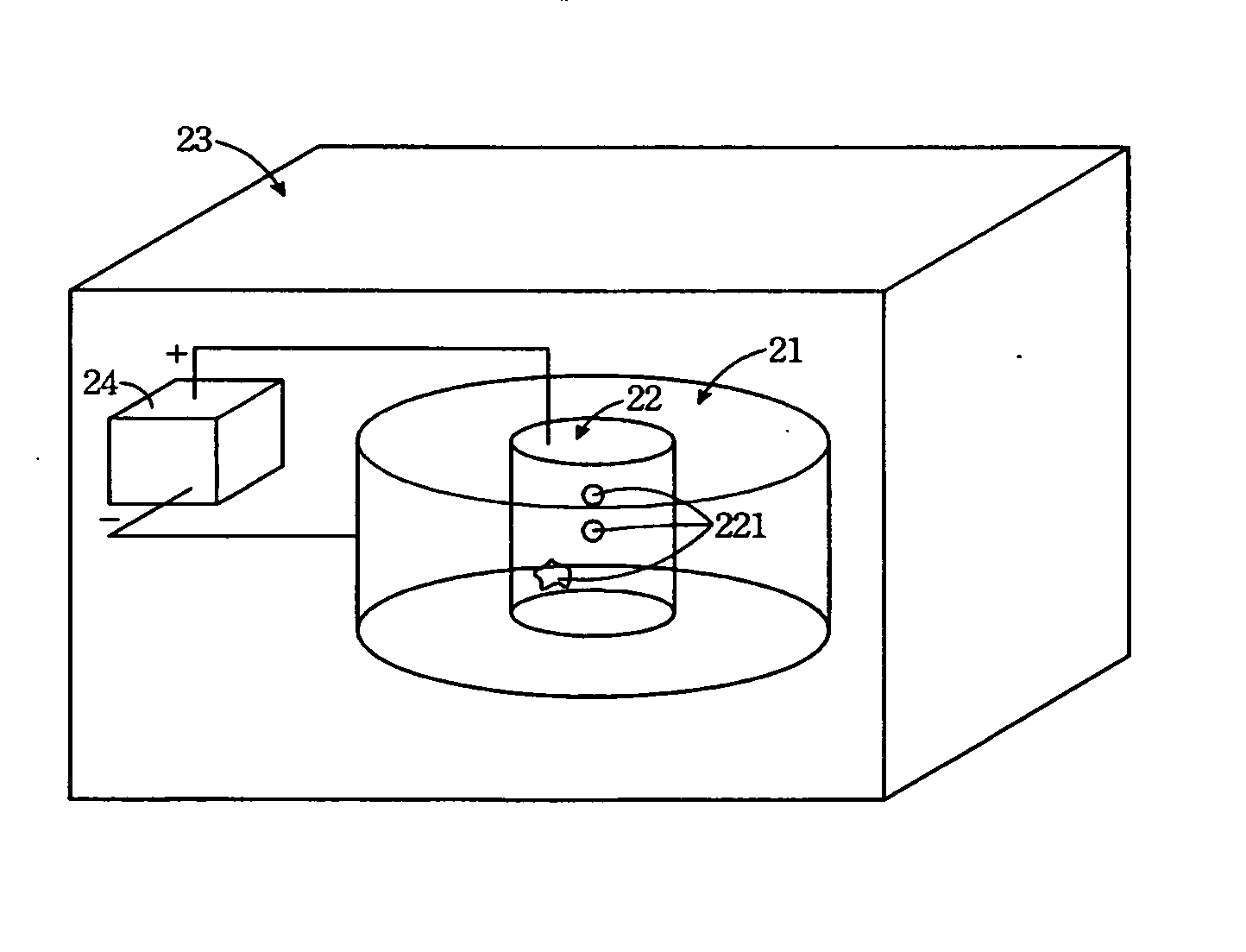 Device for manufacturing fabrils and method thereof