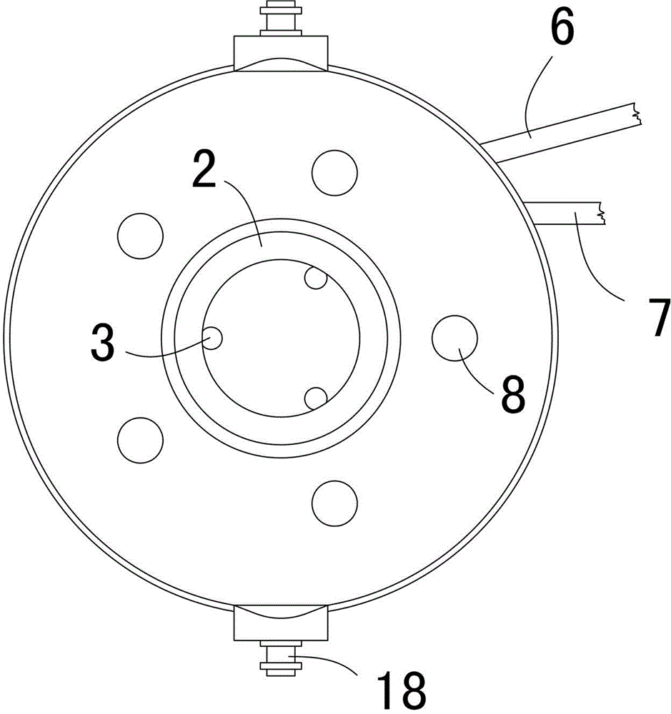 A two-way baking cover for a steel bucket