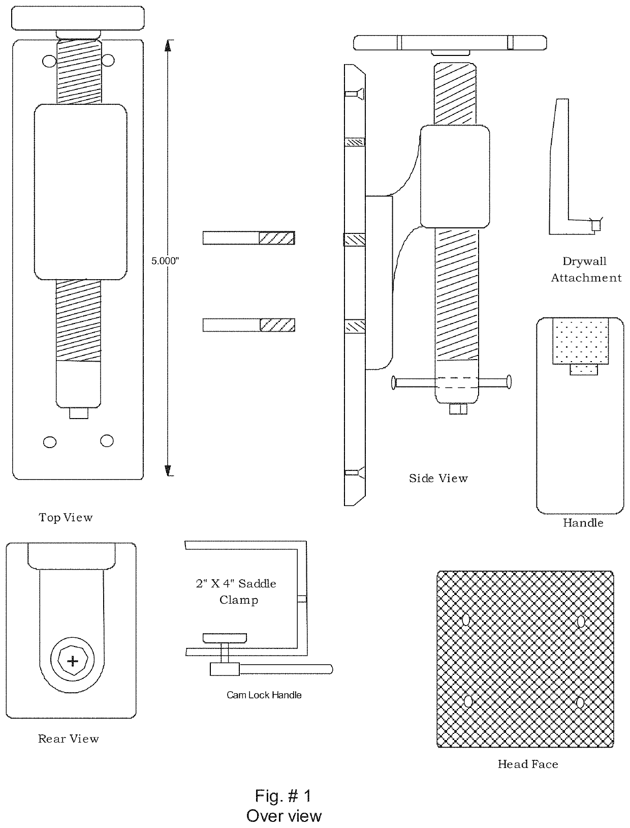 EAZY Supporting Holding and Clamping System