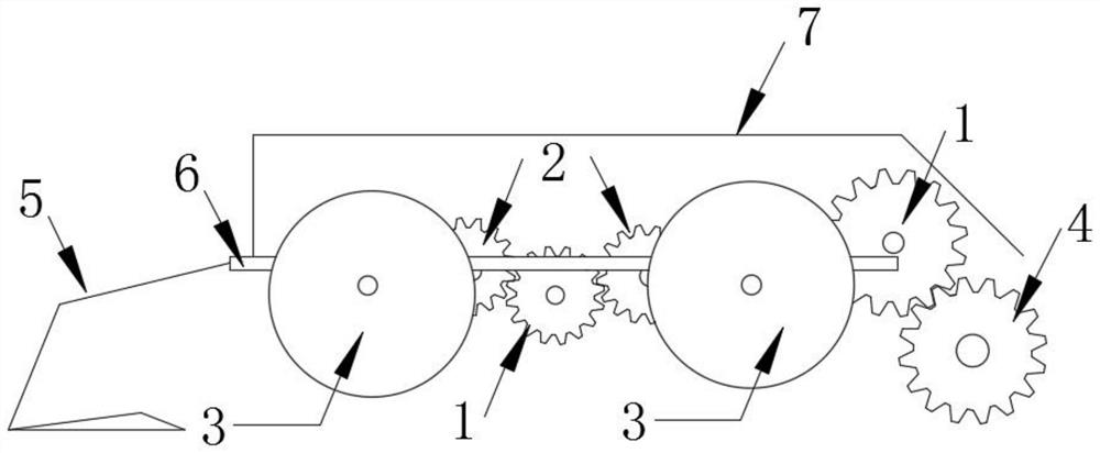 A kind of bottom clearing device with slope base and bottom clearing method