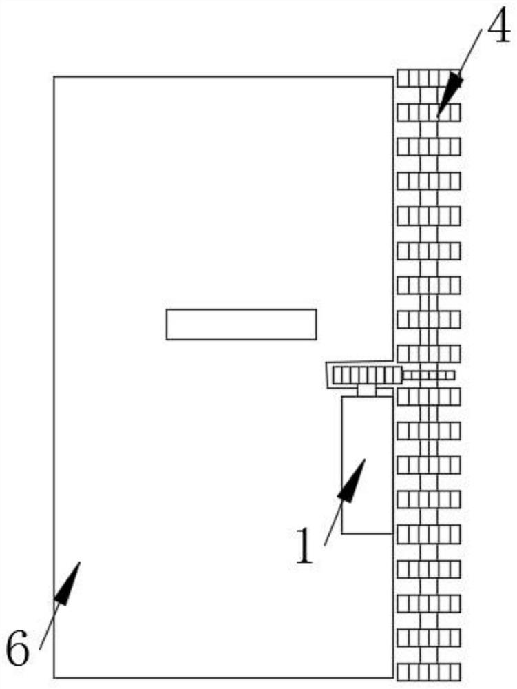 A kind of bottom clearing device with slope base and bottom clearing method