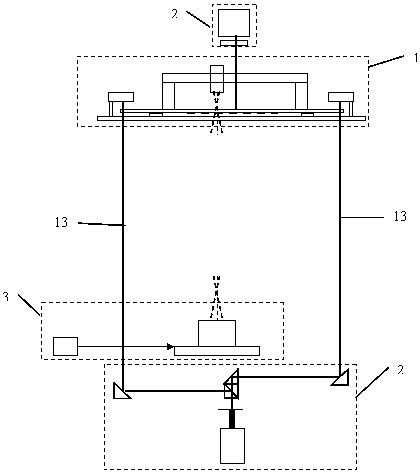 A mask-based projection objective lens performance testing device and method