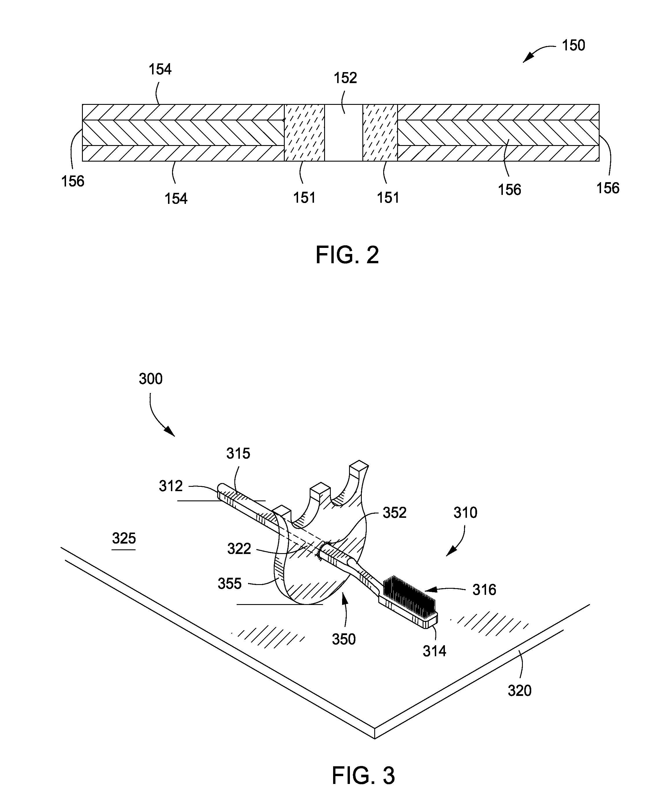 Toothbrush Having Removable Absorbent Pad