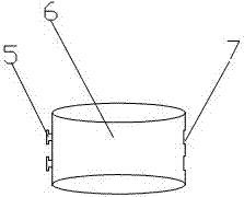 Cable laying and fixing apparatus