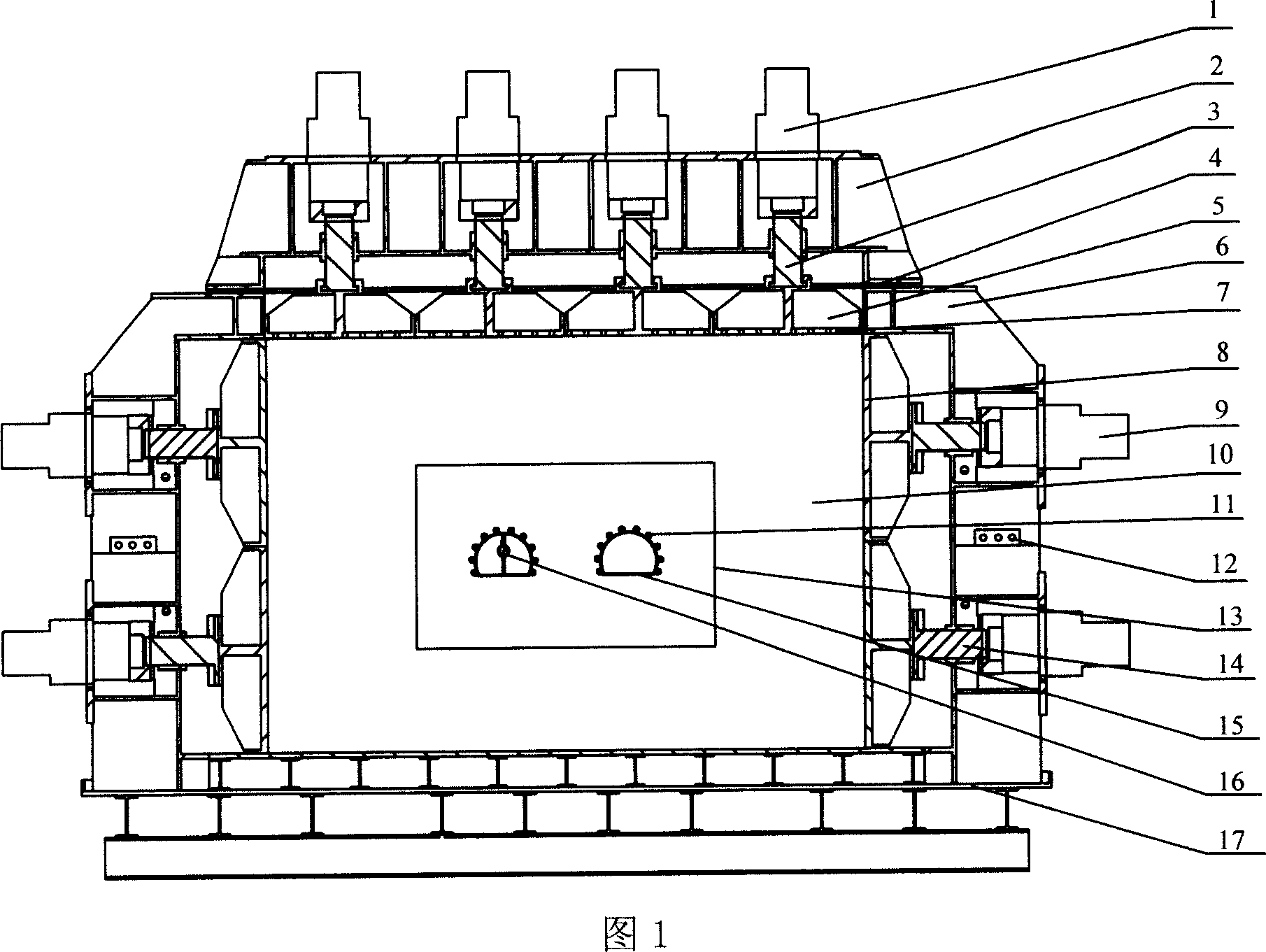 Analogue experiment stand for interreaction of tunnel structure, surrounding rock and underground water