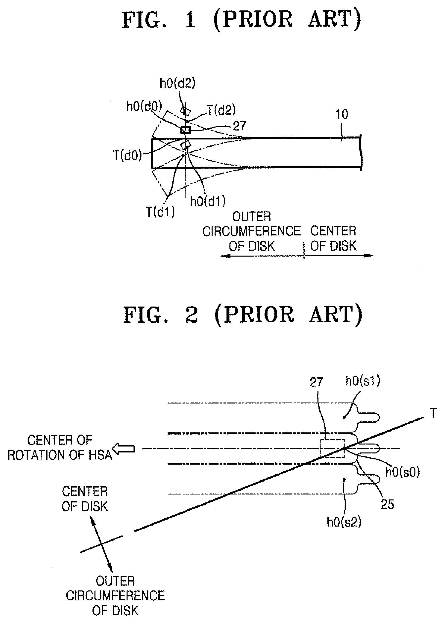 Head stack assembly with suspension supporting head slider and hard disc drive including the same