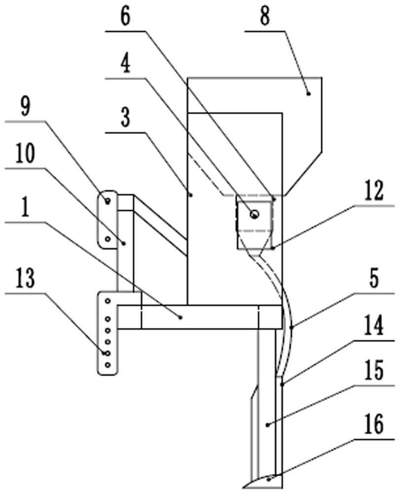 A method for storing water, storing water, and enriching grass at the bottom of the grassland without disturbing the soil layer at intervals