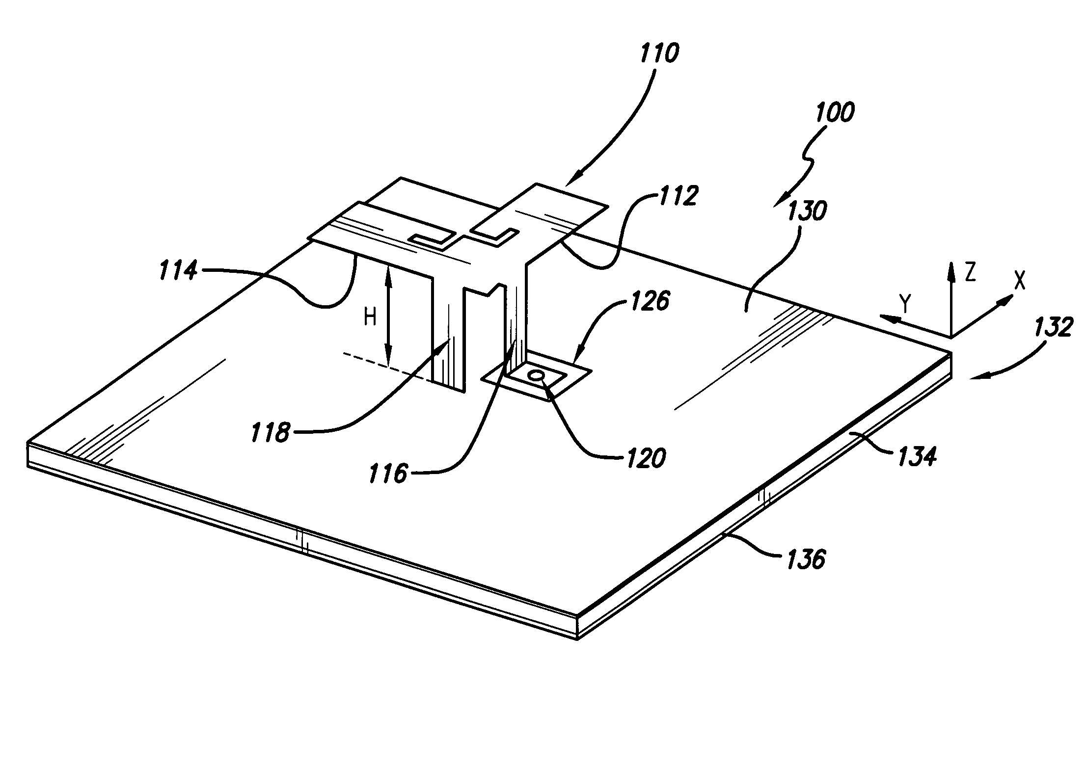 Low cost antenna design for wireless communications