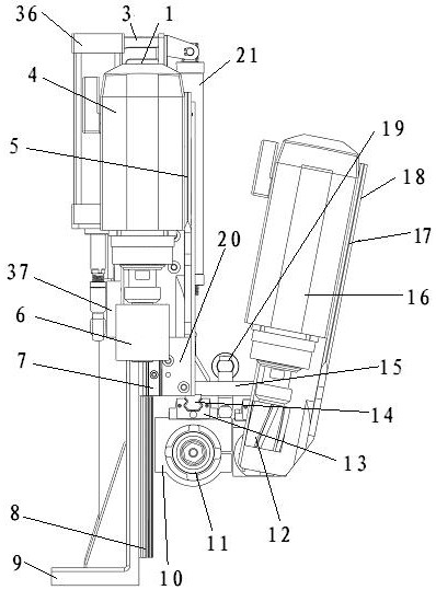 Turning-milling combined machining center of woodworking lathe