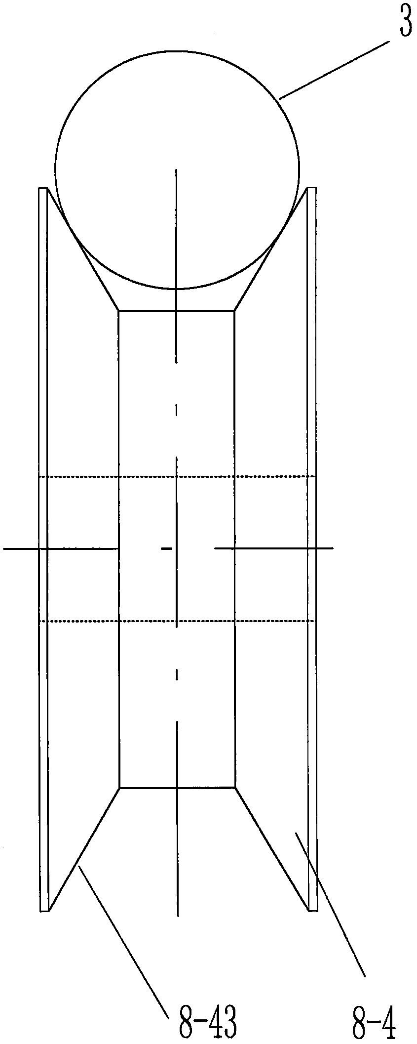 Float type liquid level gauge with vernier display