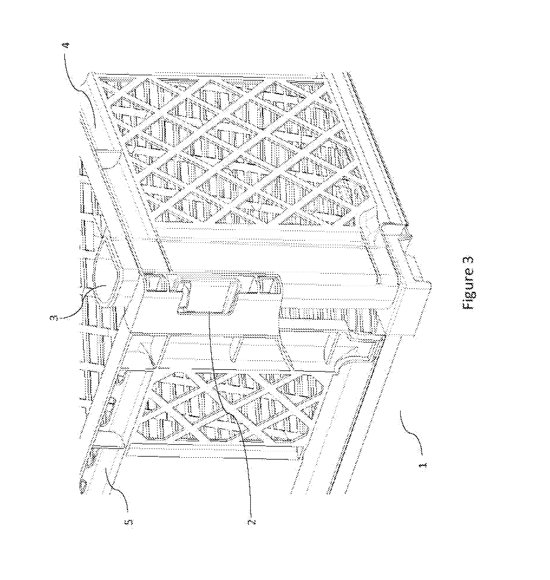 Light and integrated junction system of the walls of a collapsible container