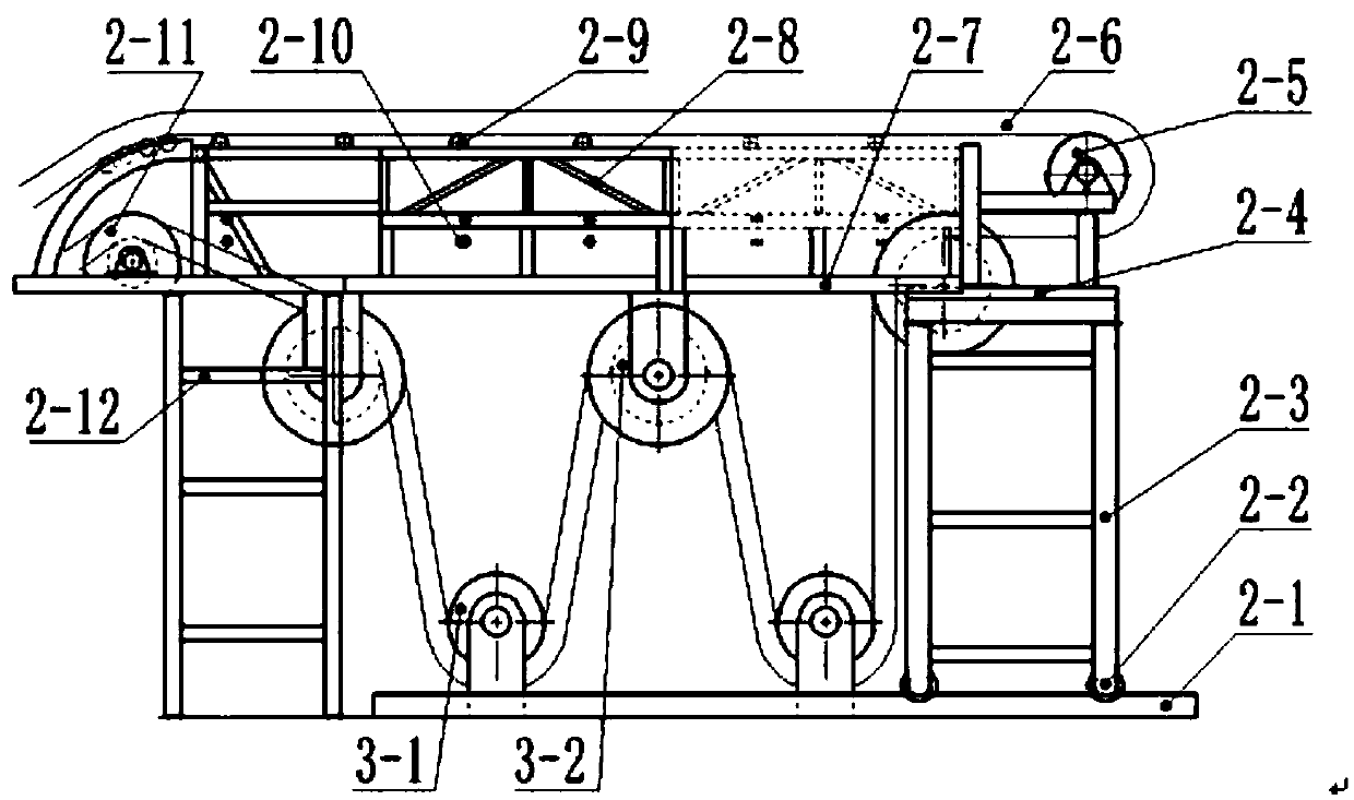 Subway station foundation pit excavation soil and waste conveying method