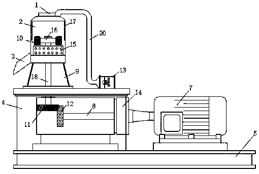 New energy environment-friendly biomass granulator