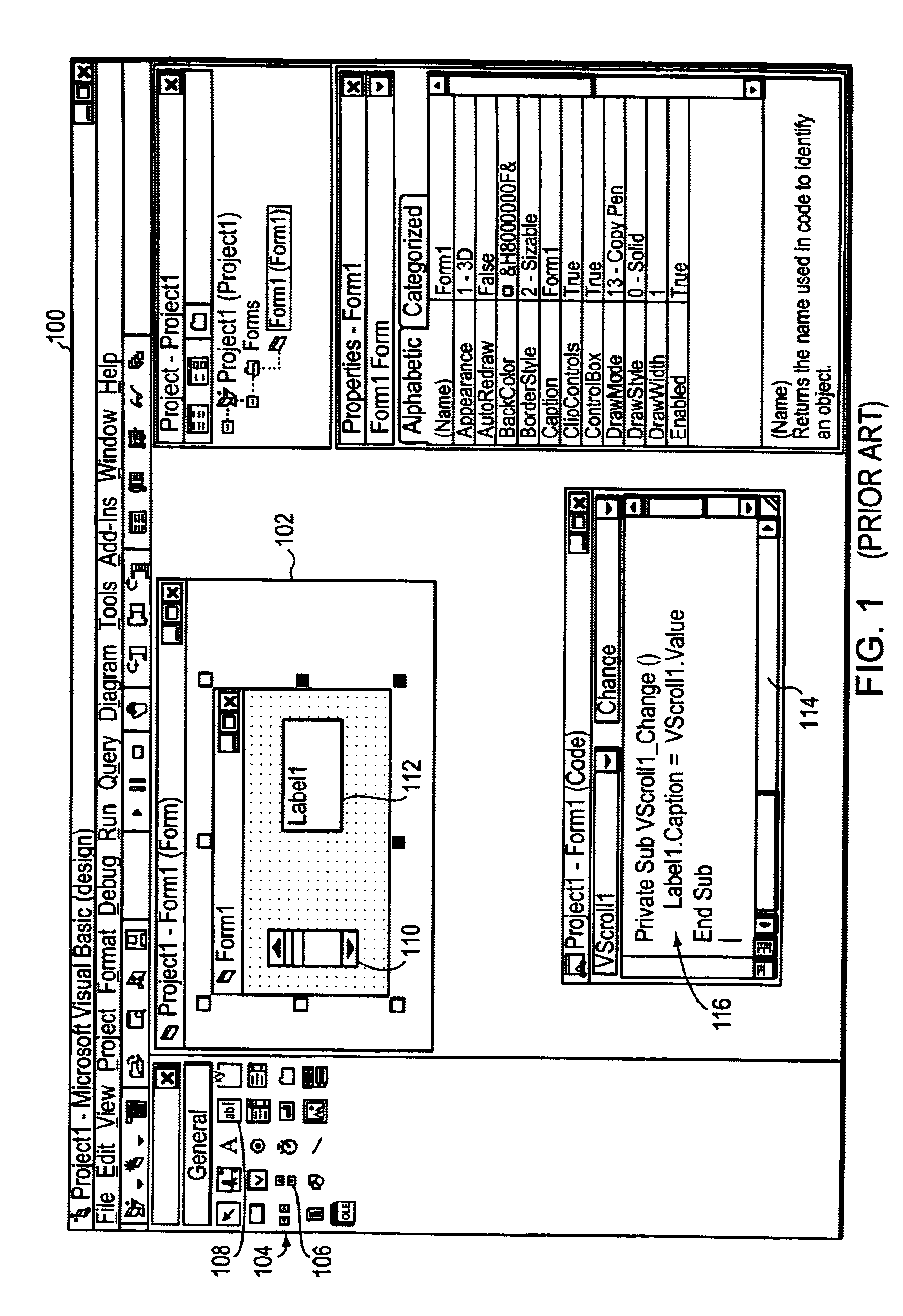 Program object for use in generating application programs