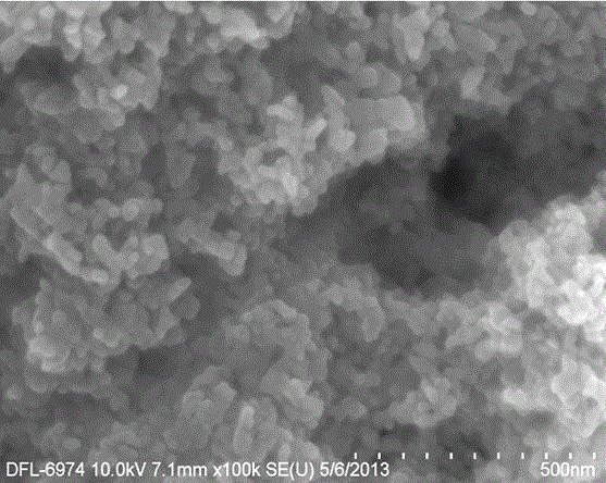 A kind of preparation method of nanoscale granular sodium cobaltate thermoelectric material