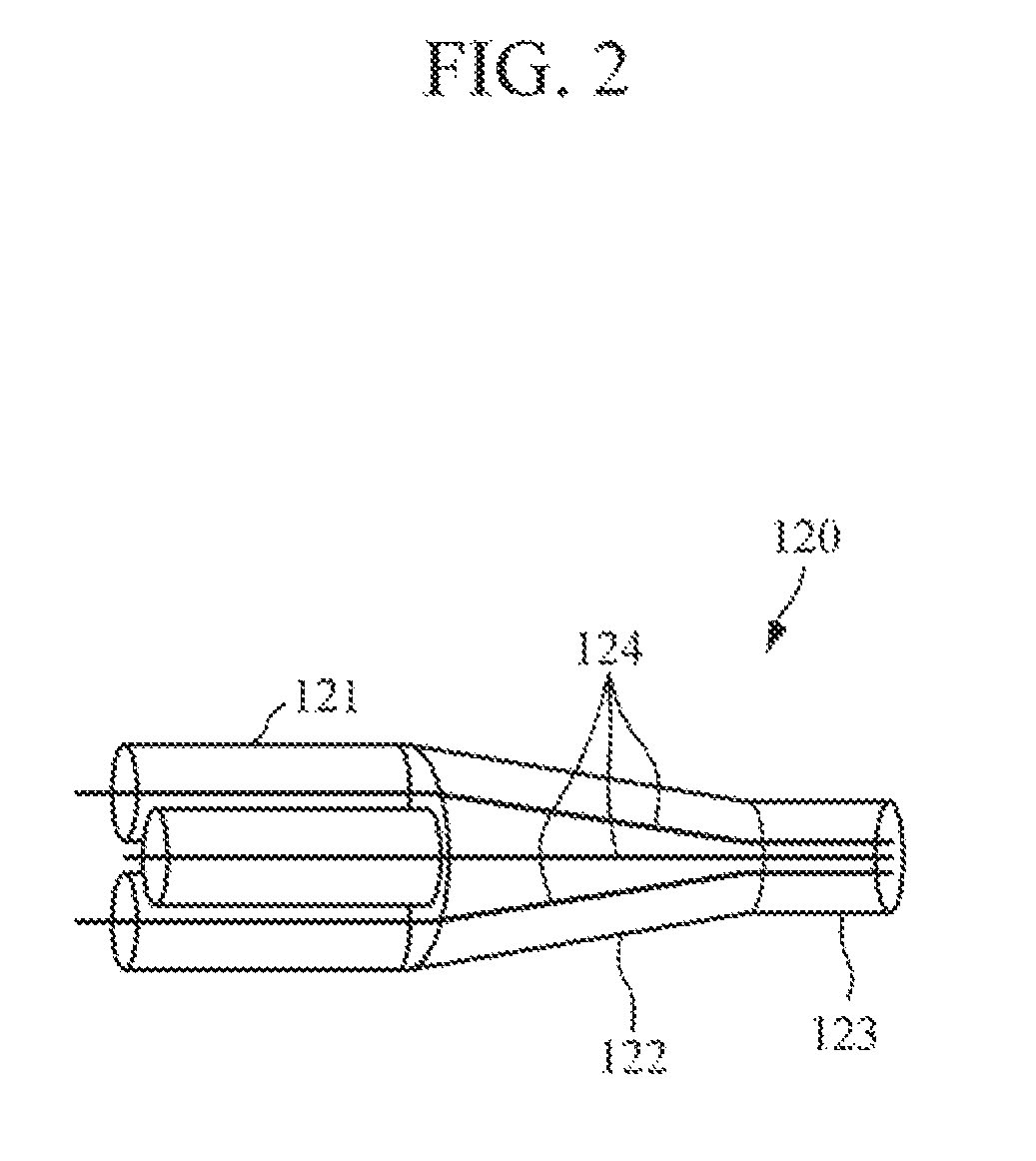 Mode division multiplexed passive optical network (MDM-PON) apparatus, and transmission and reception method using the same