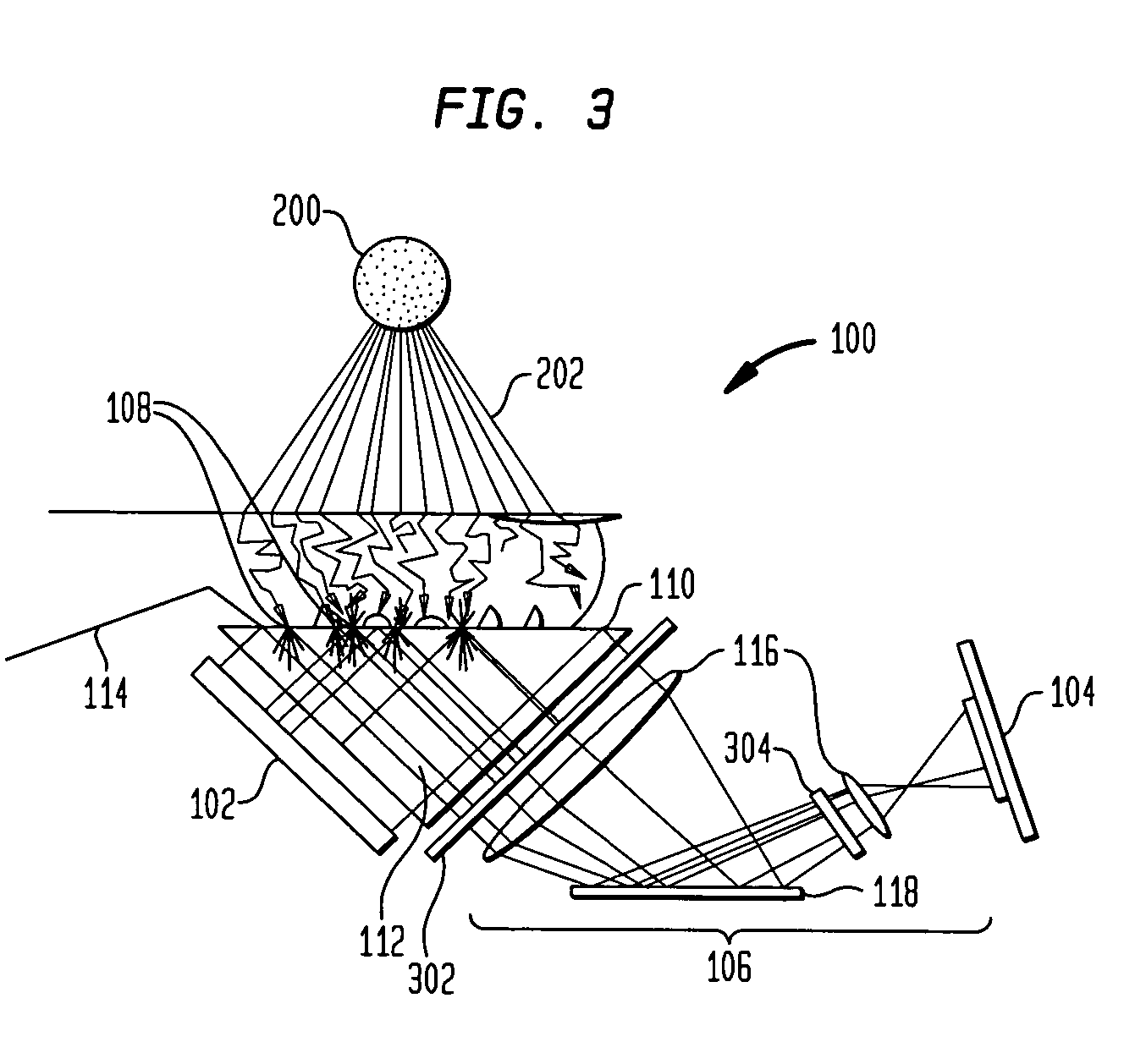 Method and apparatus for discriminating ambient light in a fingerprint scanner