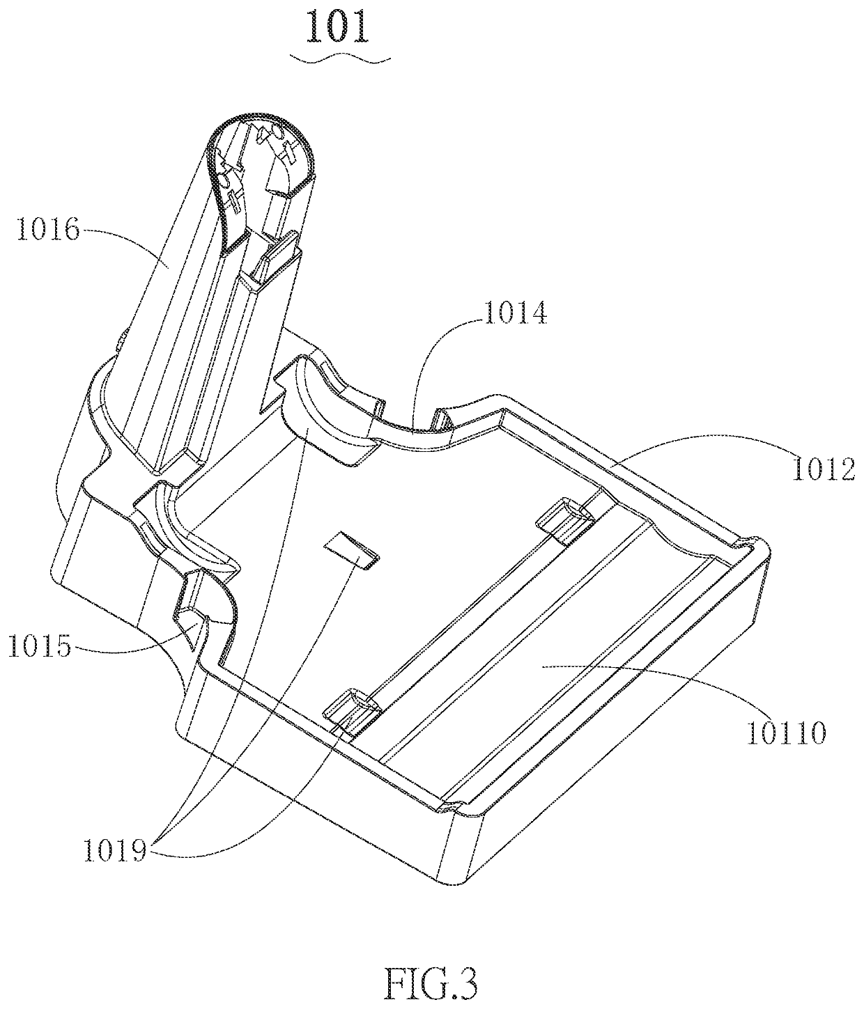 Self-cleaning drying cleaning device, cleaning storage seat used in same and cleaning brush head drying control method for same