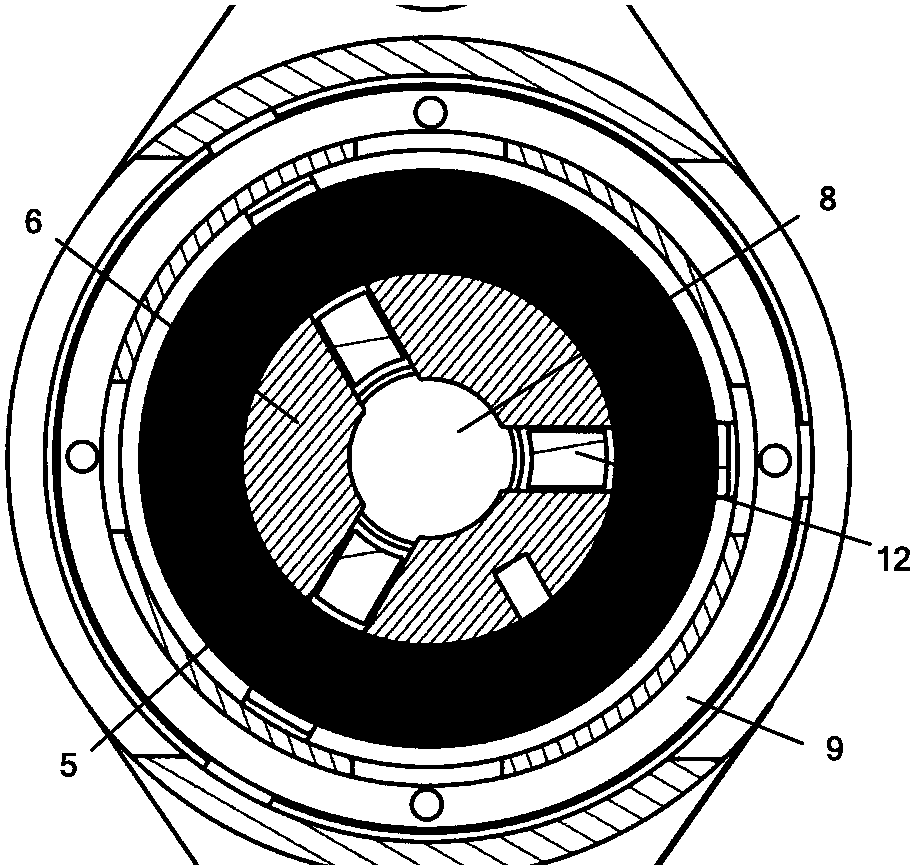 Solenoid-actuated non-pyrotechnic separation device based on volute spiral spring transmission assembly