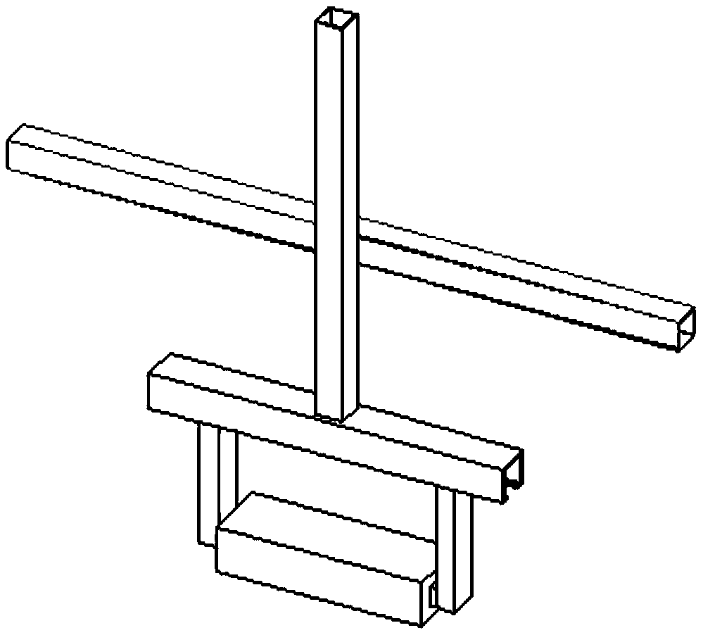 Truss robot grabbing device