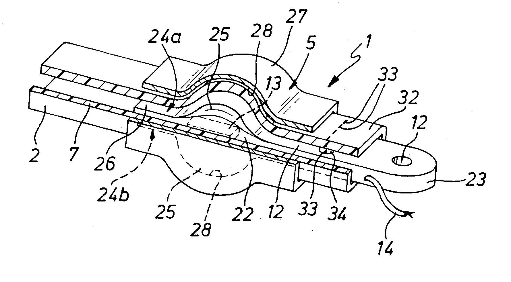 Gas operated contraction drive