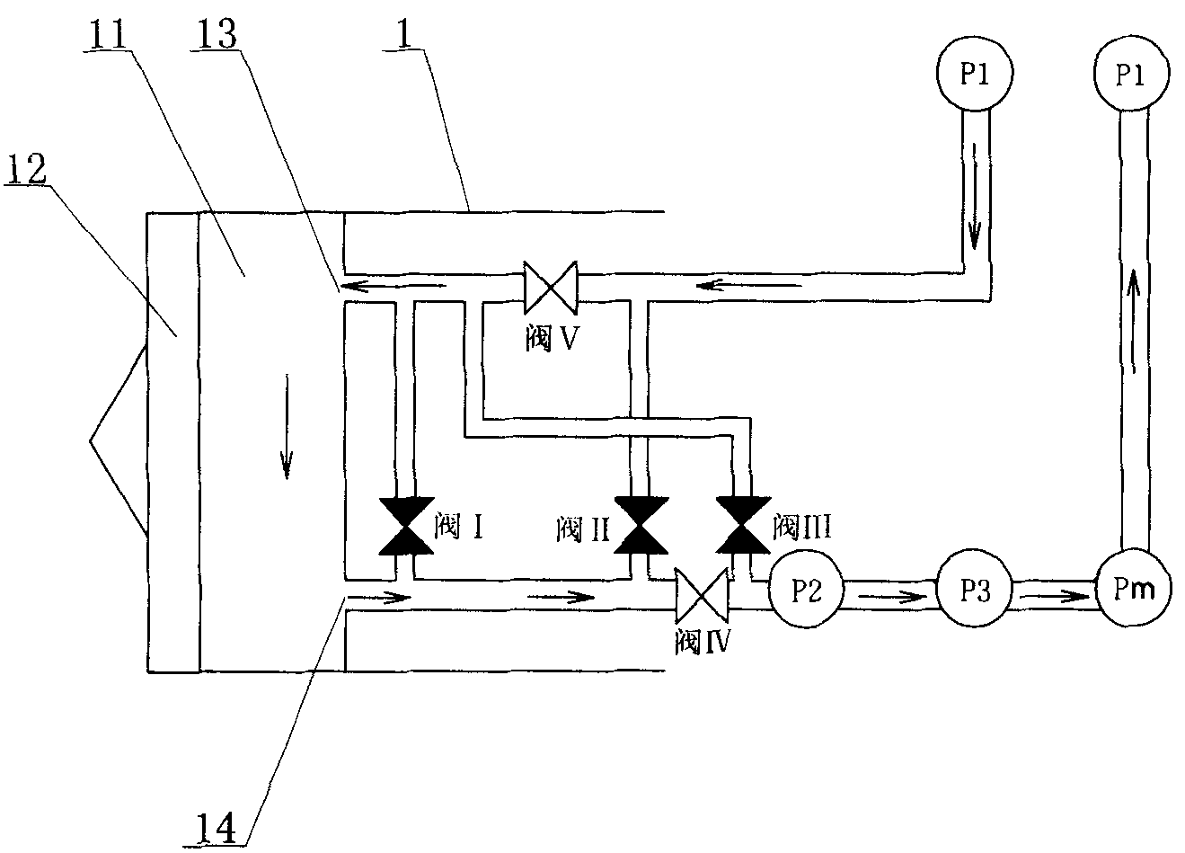 Treatment method for slurry circulation in shield tunneling