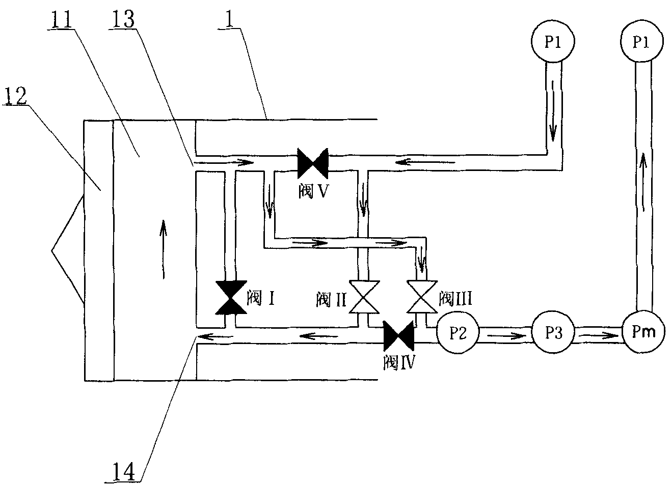 Treatment method for slurry circulation in shield tunneling