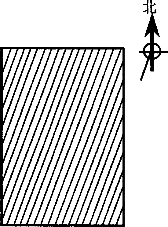 Ridge direction changing and ridge distance enlarging method for cultivating corn