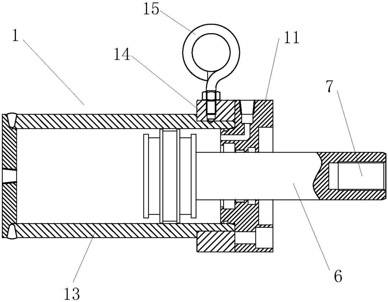 Hub bearing press-fitting tool